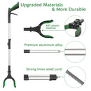 ORFELD Reacher Grabber Tool, 32" Foldable Claw Grabber with Light, Arm Extension