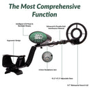 Metal Detector for Adults & Kids, CAUTUM High Accuracy Adjustable Gold Detector with 8.5" Waterproof Coil and Headphone