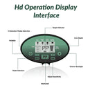 Metal Detector for Adults & Kids, CAUTUM High Accuracy Adjustable Gold Detector with 8.5" Waterproof Coil and Headphone