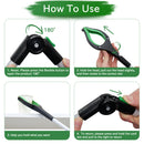 ORFELD Pickup Tool Handicap Reacher, 32" Foldable Trash Picker Grabber with Shoehorn for the Disabled