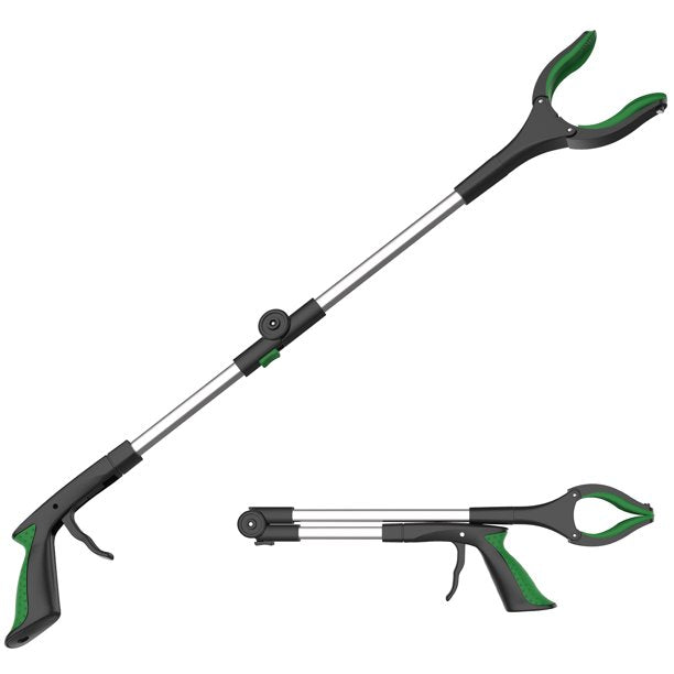 ORFELD Reacher and Grabber, 32" Foldable Rotatable Pick up Tool, Easy to Store Grabbers for Reaching