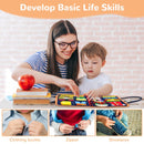 Montessori Educational Sensory Toys, 7 IN 1 Baby Busy Board, Preschool Learning Toys for Toddlers 1 2 3 4 Years Old