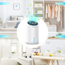 ORFELD Dehumidifier, 30oz(860ml) Dehumidifiers for Home, 2200 Cubic Feet(240sq ft) Small Dehumidifier with 7 Colors LED Light, Portable and Quiet Dehumidifier