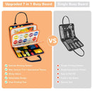 Montessori Educational Sensory Toys, 7 IN 1 Baby Busy Board, Preschool Learning Toys for Toddlers 1 2 3 4 Years Old
