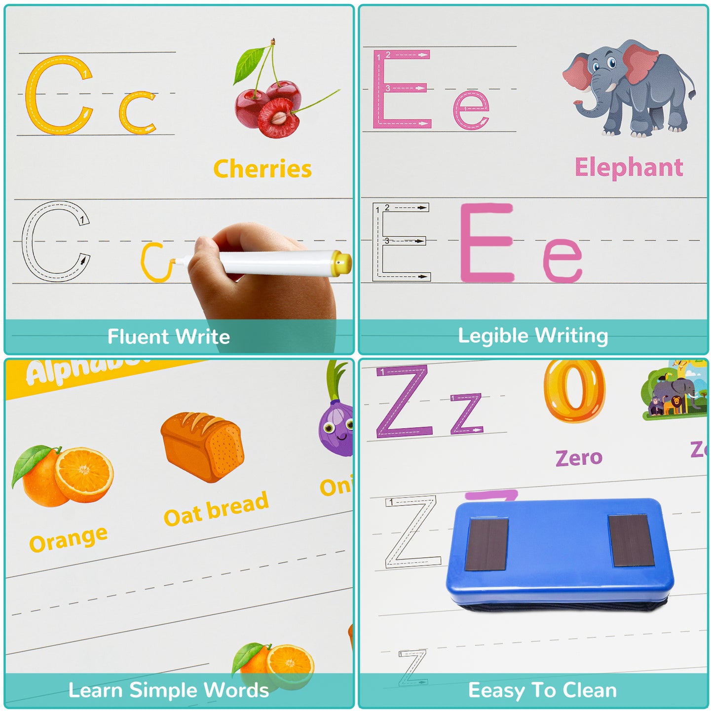 Kids Busy Book, Preschool Learning Toys Educational Game, Practice Book for Boys & Girls