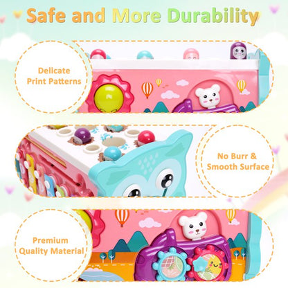 ORFELD Montessori Learning Toys 8 in 1 Baby Sensory Toys Toddler Educational Gifts for Kids 1- 3Y Boys & Girls