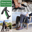 Reacher Grabber Pickup Tool, ORFELD Foldable 32" Trash Claw Picker, Reaching Aid Tool with Shoehorn for the Disabled