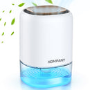 HOMPANY Dehumidifier, 38oz 1100ml Dehumidifiers, 2200 Cubic feet 240sq ft Dehumidifier with 7 Colors LED Light and Auto Shut-off for Basements, Bathroom, Bedroom