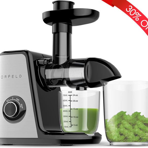 ORFELD Slow Masticating Juicer for Vegetable and Fruit ZM1505