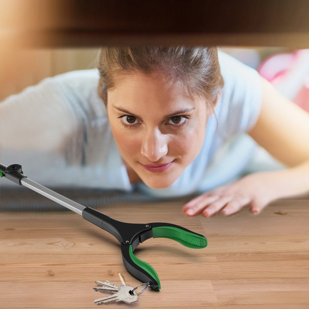 ORFELD Reacher and Grabber, 32" Foldable Rotatable Pick up Tool, Easy to Store Grabbers for Reaching