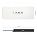 Ear Wax Removal Endoscope, 1080P HFD Visual Wireless Earwax Cleaner with 6 LED Lights, Waterproof Plastic Ear Camera Earpicks Compatible iPhone, iPad and Android