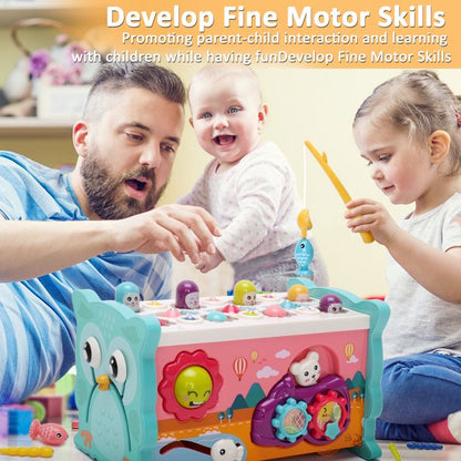 ORFELD Montessori Learning Toys 8 in 1 Baby Sensory Toys Toddler Educational Gifts for Kids 1- 3Y Boys & Girls