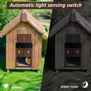 Automatic Chicken Coop Door, Light Sensor Chicken Coop Door for All Coops, Sensitive Lifting, Weatherproof for Outdoor and Indoor