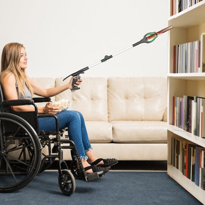 ORFELD Pickup Tool Handicap Reacher, 32" Foldable Trash Picker Grabber with Shoehorn for the Disabled